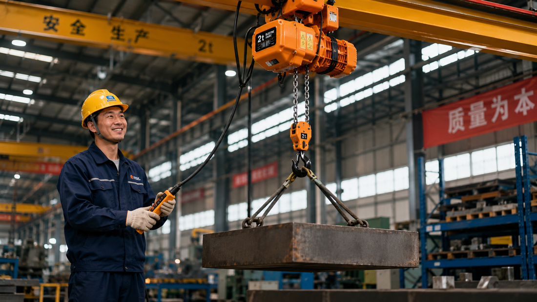 Electric Hoist Selection Guide – How to Choose the Right Equipment for Your Application