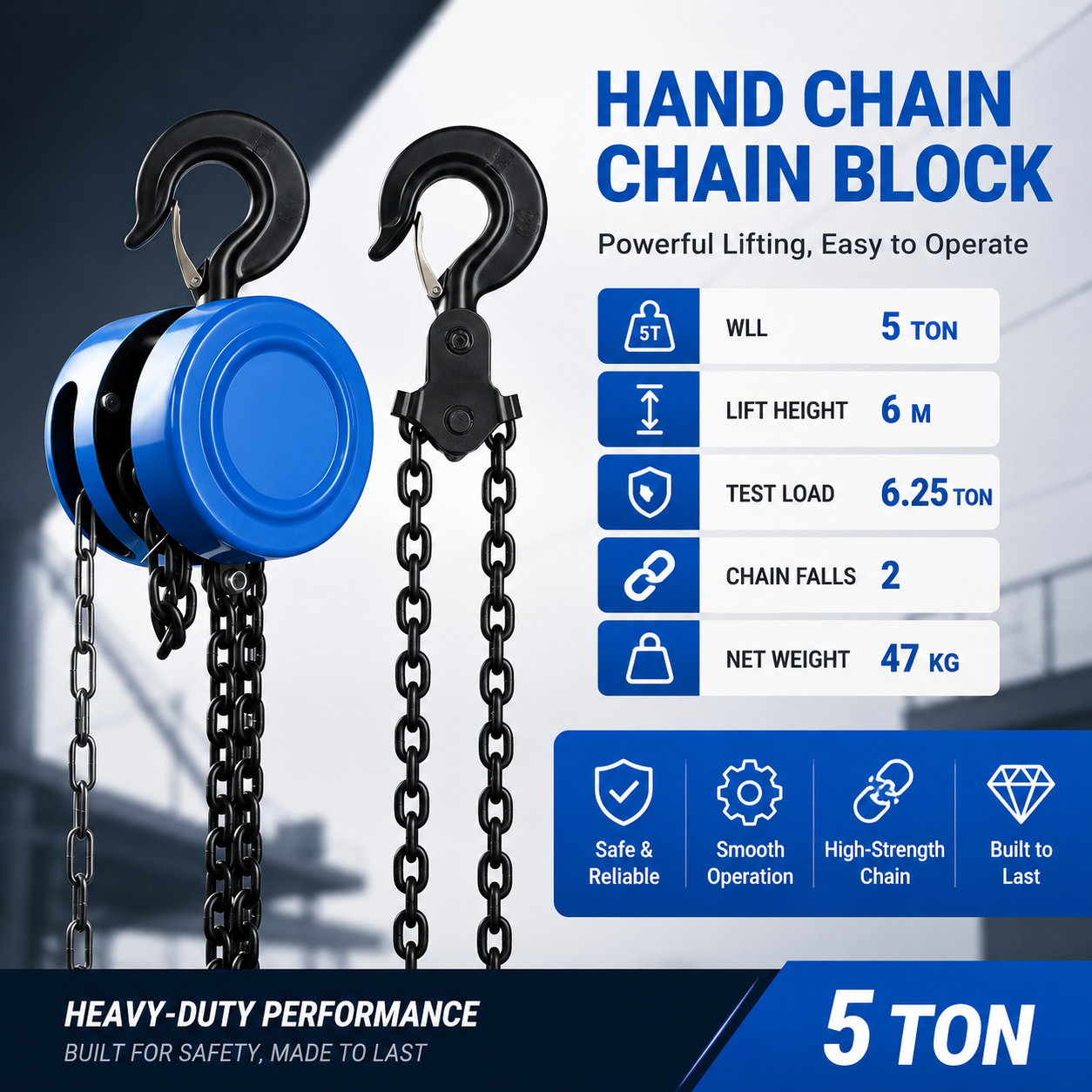 Hand Chain Block